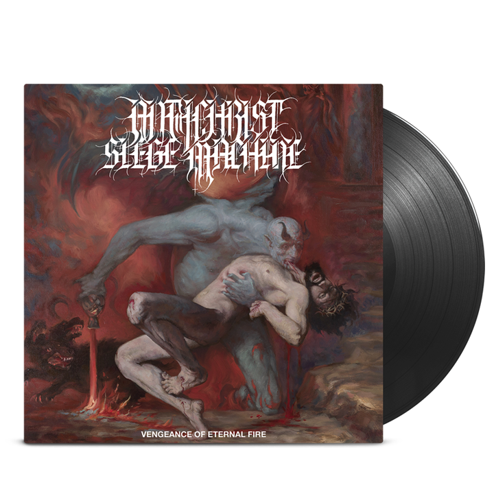 ANTICHRIST SIEGE MACHINE - Vengeance Of Eternal Fire (LP) Transparent Black Ice Vinyl