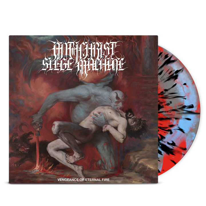 ANTICHRIST SIEGE MACHINE - Vengeance Of Eternal Fire (LP) Black Blood Colour Mix Vinyl