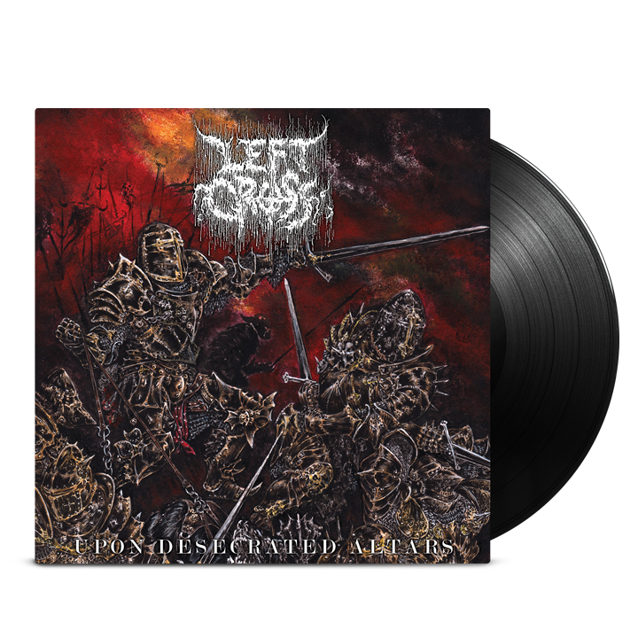 LEFT CROSS - Upon Desecrated Altars (LP) - Black Vinyl