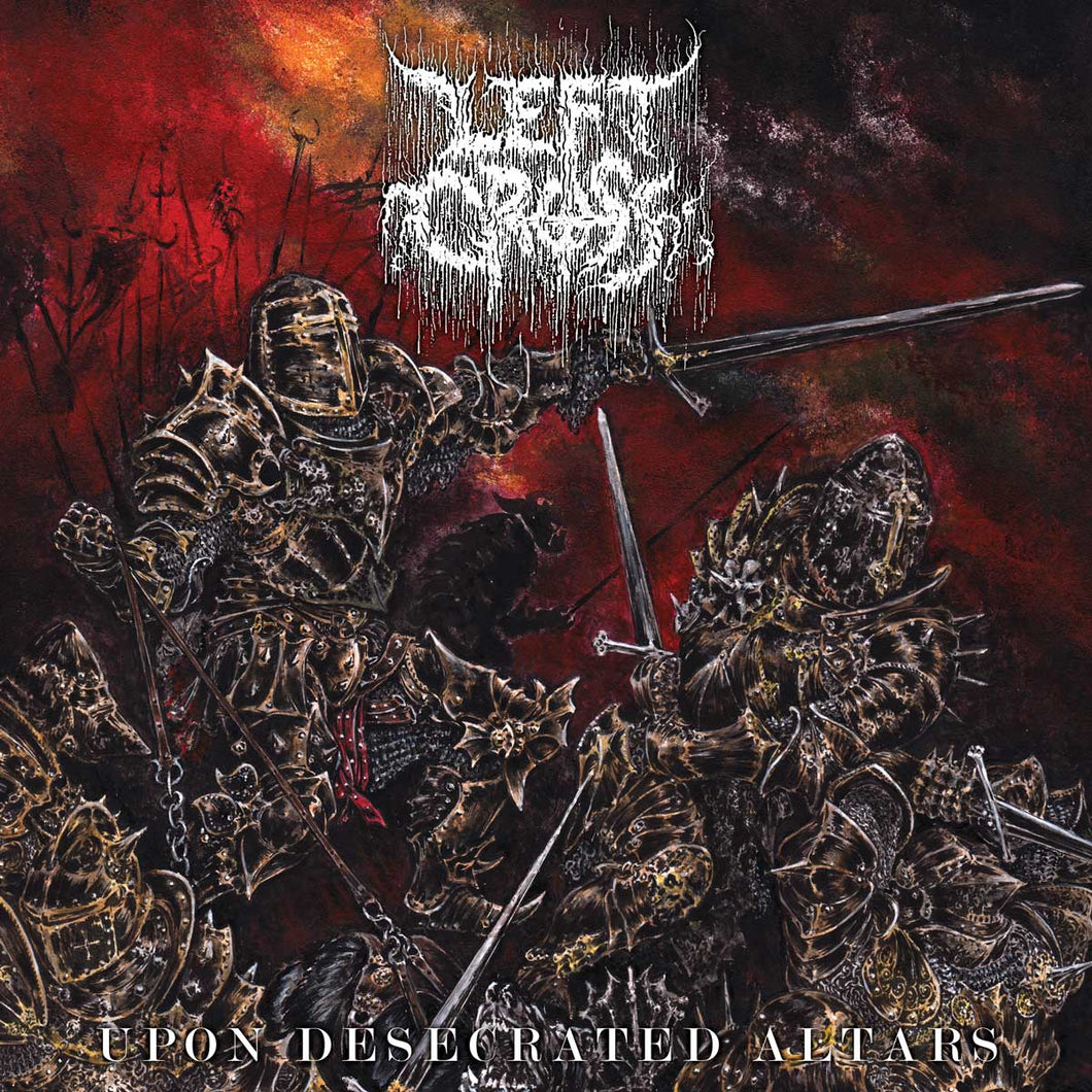 LEFT CROSS - Upon Desecrated Altars (CD)