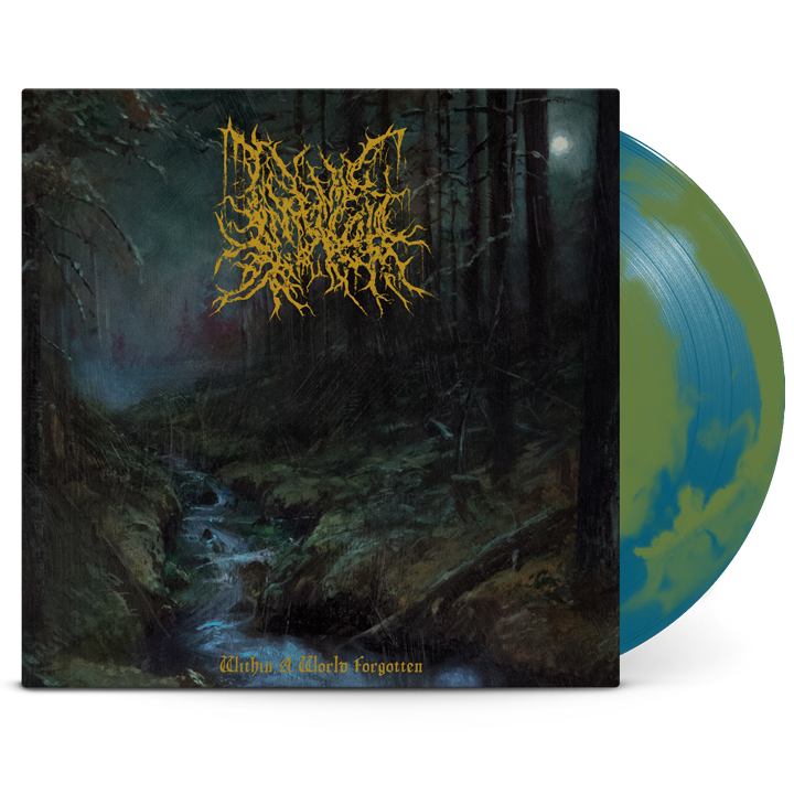 INFERNAL COIL - Within A World Forgotten LP (blue/green color mix)