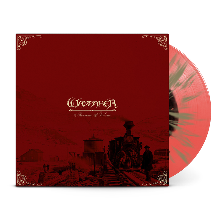 WAYFARER - A Romance With Violence Red Vinyl w/Black Orb and Gold Splatter Vinyl