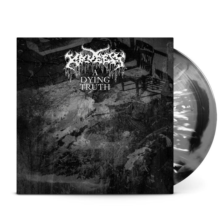 KRUELTY - A Dying Truth (LP) Black/Silver Colour Mix with White Splatter