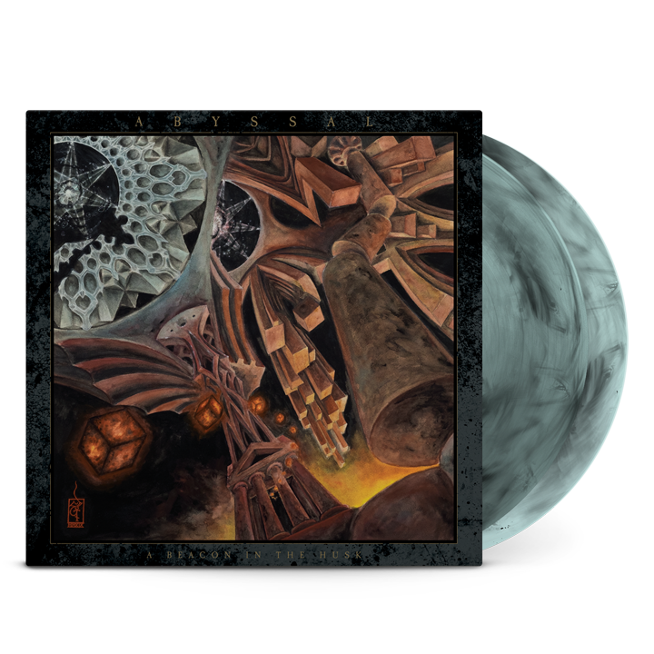 ABYSSAL - A Beacon In The Husk 2xLP (Cloudy Light Blue w/Black Marble Smoke)