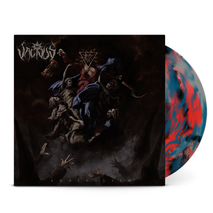 VACIVUS - Annihilism LP (Red/Dark Blue/Silver Colour Mix)