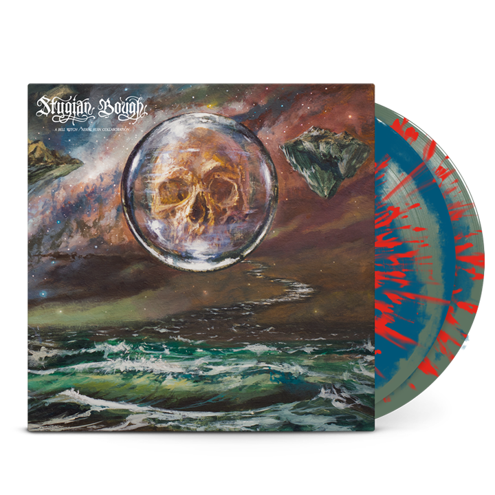 BELL WITCH and AERIAL RUIN - Stygian Bough: Volume 1 (2LP) Army Green, Dark Blue Colour Mix with Red Splatter