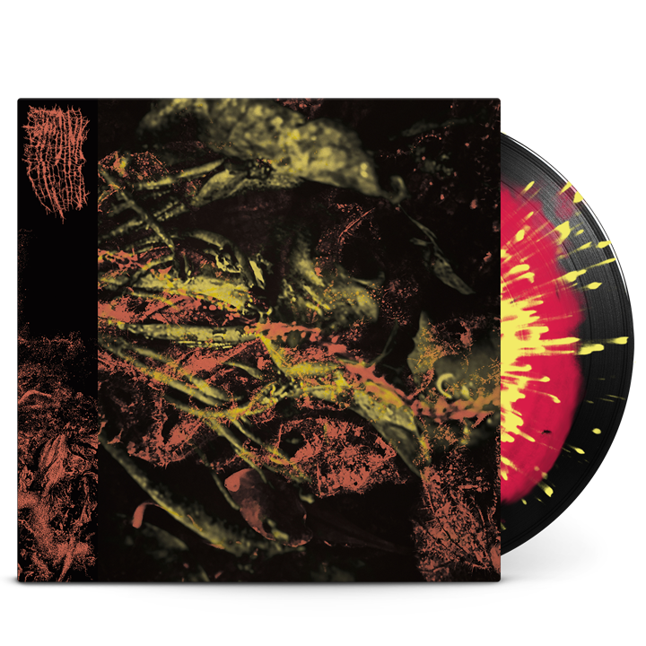 HISSING - Permanent Destitution LP (Black/Red Colour Mix With Yellow Splatter)