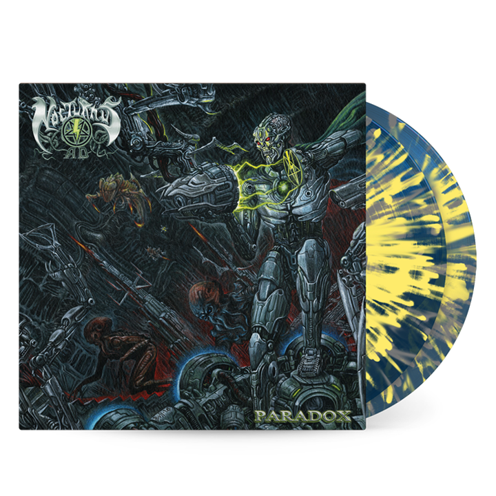NOCTUNRUS AD - Paradox 2LP (Blue w/Silver and Yellow Splatter)