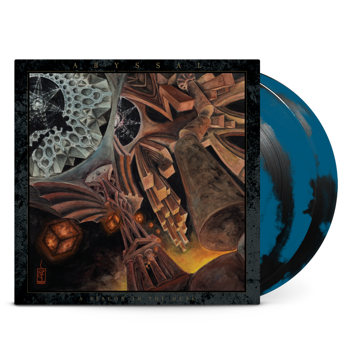 ABYSSAL - A Beacon In The Husk 2xLP (Dark Blue/Black Colour Mix)