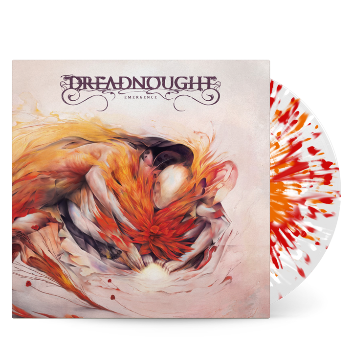 DREADNOUGHT - Emergence LP (Clear w/Orange, Red, White splatter)