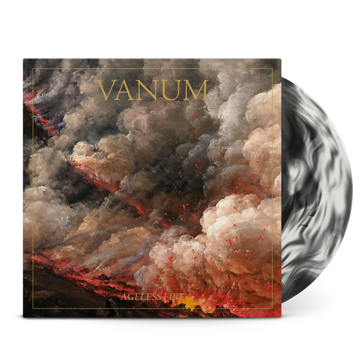 VANUM - Ageless Fire LP (cloudy vinyl with black galaxy swirl)