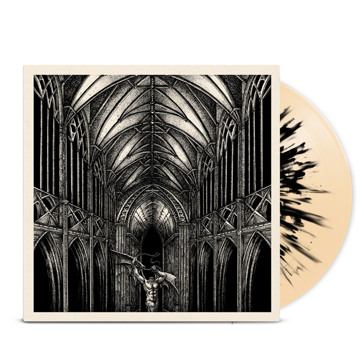 THE INFINITY RING - Nemesis & Nativity - Transparent Cream w/Black Splatter Vinyl