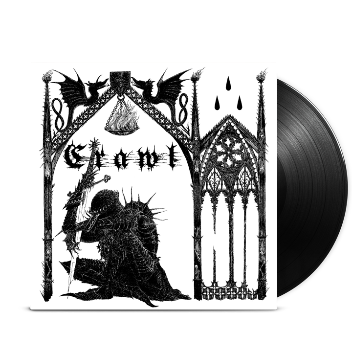 CRAWL - Damned - Black Vinyl