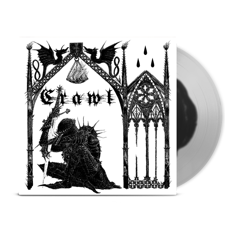 CRAWL - Damned - Clear Vinyl w/Black Orb Vinyl