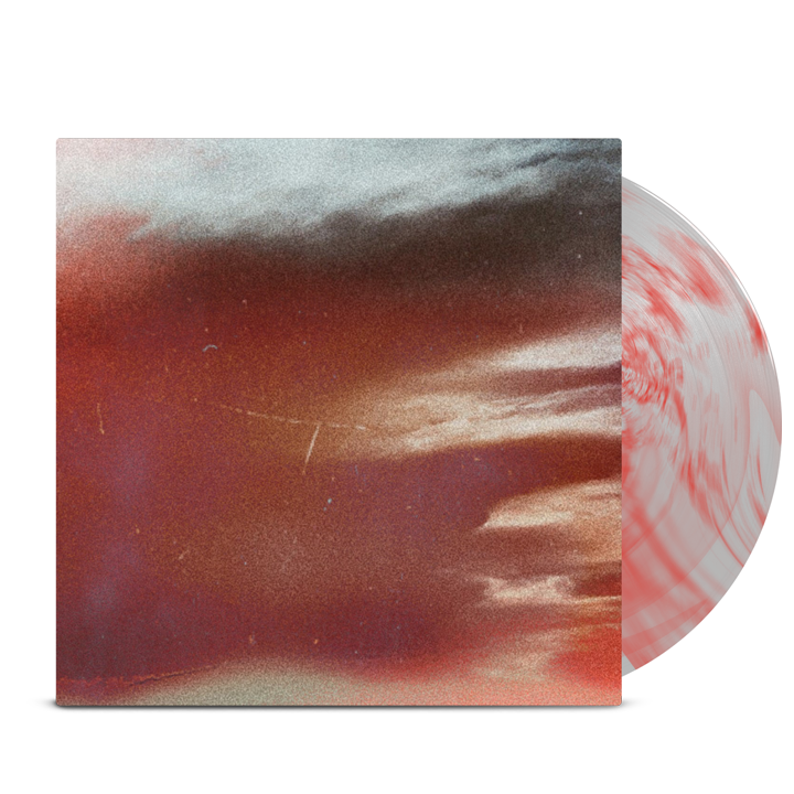 FEARING - Desolate Transparent Cloudy Clear w/Red Marble Smoke EP